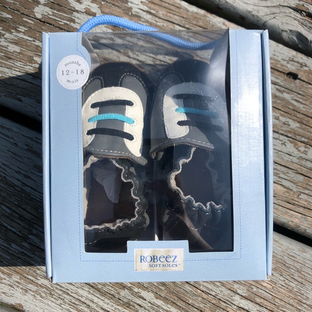 All Star Rodney Soft Sole Robeez Shoes in Box!!